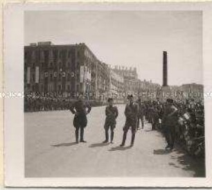 Neapel, Staatsbesuch Adolf Hitlers in Italien vom 02. bis 10. Mai 1938, In Erwartung der Gäste