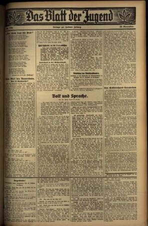 Zweite Ausgabe vom Mittwoch, den 30. November 1932.