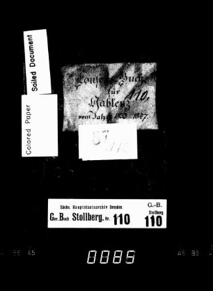 Konsensbuch von Gablenz (bei Stollberg)