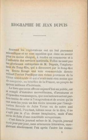 Biographie de Jean Dupuis