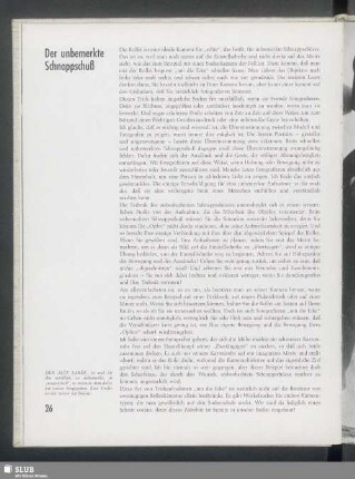 Der unbemerkte Schnappschuß