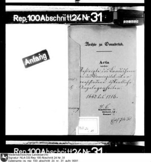 Reskripte des Landesherrn an das Domkapitel über verschiedene öffentliche Angelegenheiten