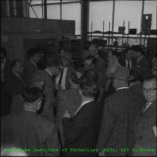 Besuch des Finanzausschusses des Landtages von Baden-Württemberg am Kernforschungszentrum Karlsruhe (KfK) (?)