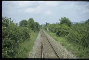 Strecke in km 0+950