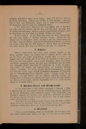 3. Kirchen-Ornat und Kirchenzucht.
