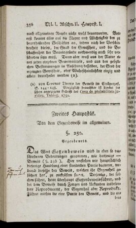 Zweites Hauptstück.