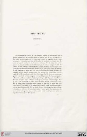 Chapitre III: Orientation