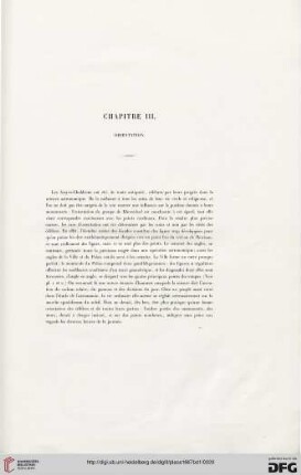 Chapitre III: Orientation
