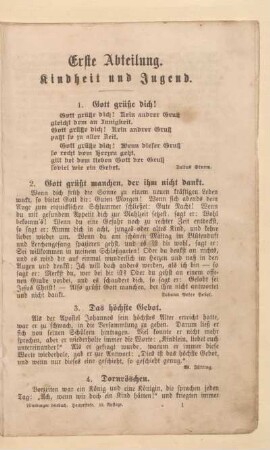 Kindheit und Jugend
