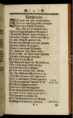 Vorsprache