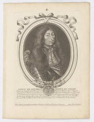 Bildnis des Lovis de Bovrbon de Condé
