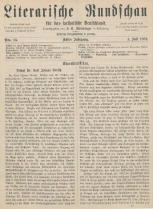 385-392 Bischof Dr. Karl Johann Greith
