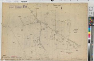 Echtrop (Möhnesee), Flurbereinigung Echtrop, Bl.11 Zuteilgskarte Bergede Flur 1