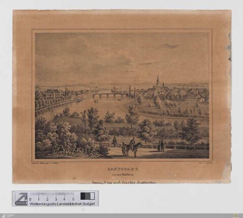 Cannstadt von der Südseite