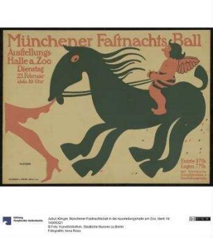 Münchener Fastnachtsball in der Ausstellungshalle am Zoo