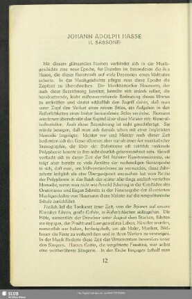 Johann Adolph Hasse Il Sassone