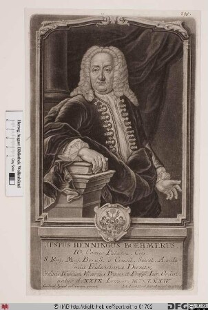 Bildnis Justus Henning Böhmer