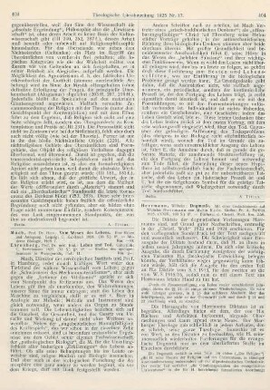 404-405 [Rezension] Herrmann, Wilhelm, Dogamtik. Mit einer Gedächtnisrede auf Wilhelm Herrmann von Martin Rade