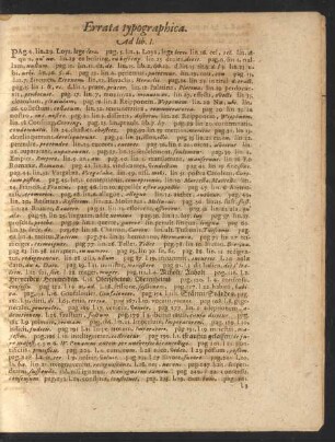 Errata typographica.