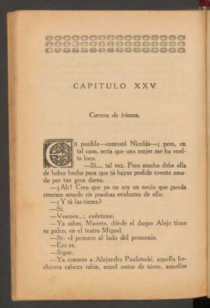 Capítulo XXV - Carrera de trineos.