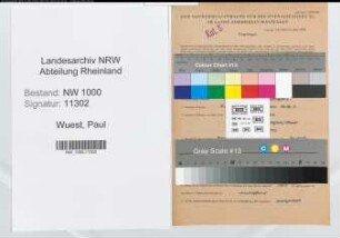 Entnazifizierung Paul Wuest, geb. 23.01.1902 (Bauinspektor)