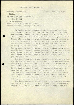 Prinz zu Erbach an Auswärtiges Amt