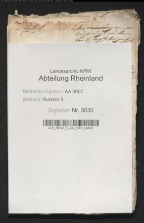 Berichte kurkölnischer Amtleute über den Kartoffelanbau im rheinischen Erzstift