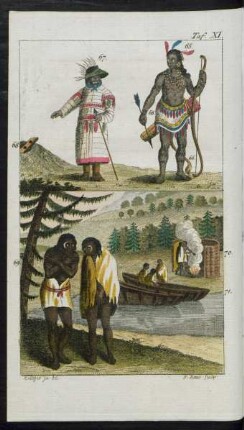 Taf. XI. [Fig.] 65. - [Fig.] 71.