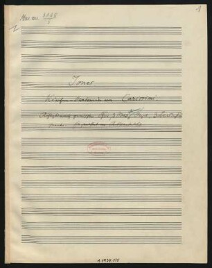 Jonas. Arr; V (3), Coro (2), orch