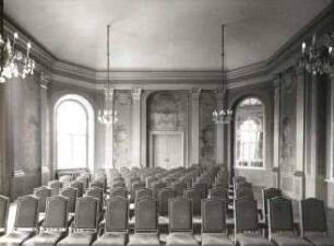 Dresden-Friedrichstadt, Friedrichstraße 41. Krankenhaus Dresden-Friedrichstadt. Ehem. Palais Brühl-Marcolini (1745-1746; C. F. Pöppelmann). Festsaal (1. Obergeschoss)
