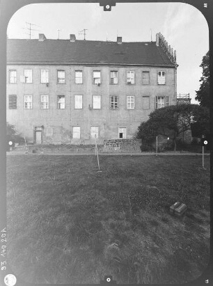 Trebsen/Mulde. Schloß (1509-1527). Seitenfront (Teilansicht) von Südost
