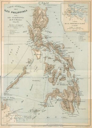 Carte générale des iles Philippines