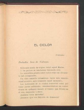 Preludio: Iras de Vulcano