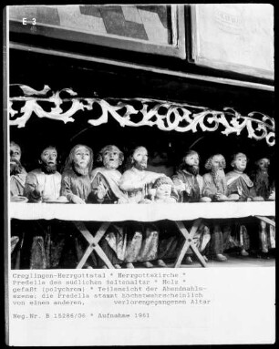 Südlicher Seitenaltar — Predella