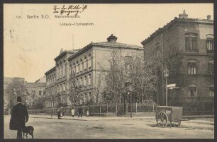 Ansichtskarte Mariannenplatz, Leibniz-Gymnasium