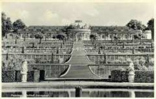 Ansicht von Schloss Sanssouci