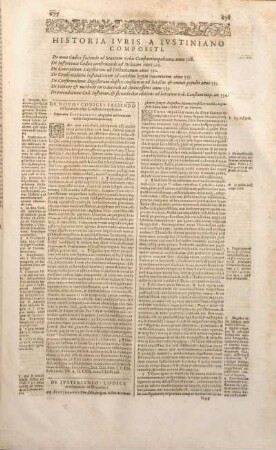 Historia Ivris A Ivstiniano Compositi.