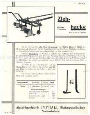 Ziehhacke System "Cirsovius"