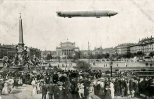 Zeppelin in Leipzig