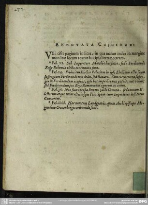 Annotata Cujusdam