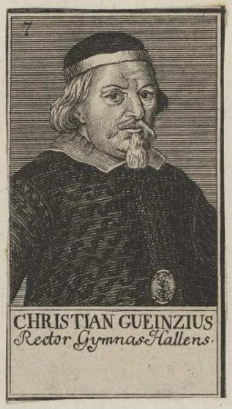 Bildnis des Christian Gueinzius