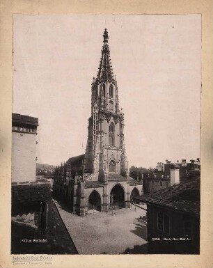 Münster, Bern: Turmfassade