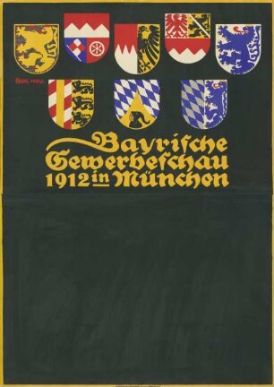 Bayrische Gewerbeschau 1912 in München