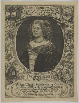 Bildnis der Dorothee Brand von Lindau, geb. von Rochau