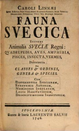 Fauna Suecica