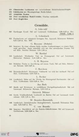 Gemälde (Nr. 840-999)