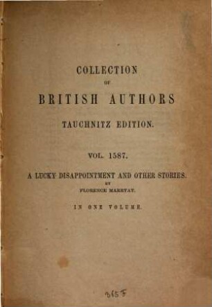 A lucky disappointment and other stories