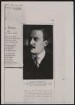 Portrait-Fotografien von Hofmannsthal aus Zeitungsausschnitten zu dessen Tod 1929