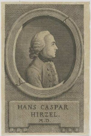 Bildnis des Hans Caspar Hirzel