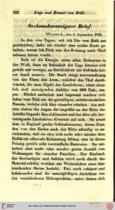 Sechsundzwanzigster Brief